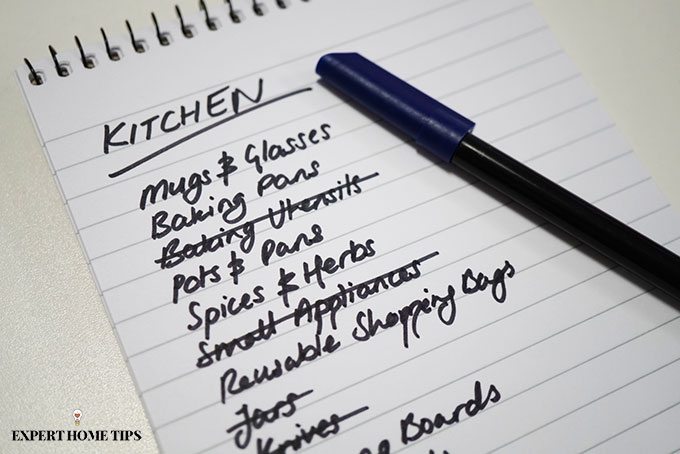 Declutter with a plan