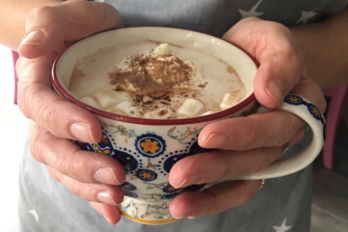 Marshmallows Cup Cocoa Cream Hot Chocolate Mug