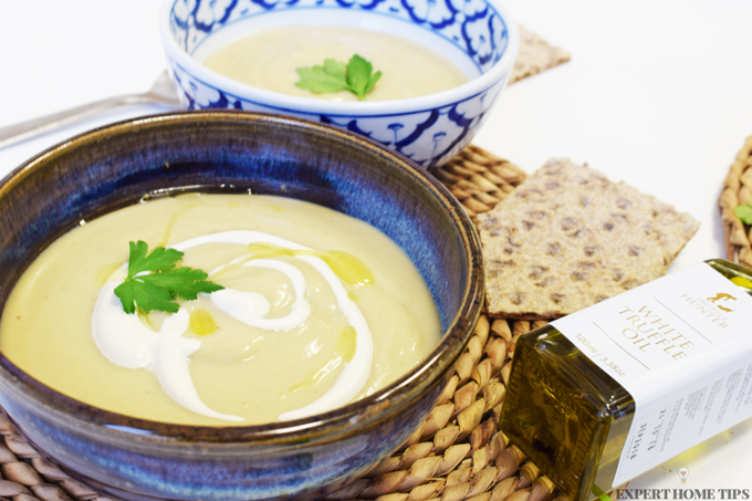 Healthy parsnip soup recipe vegan