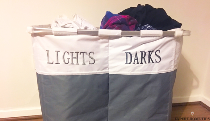 laundry basket lights & darks
