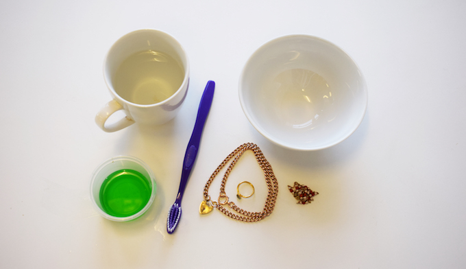 what you need to clean jewellery