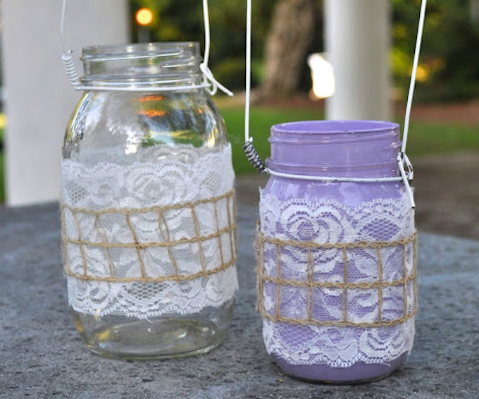 diy mason jar candles