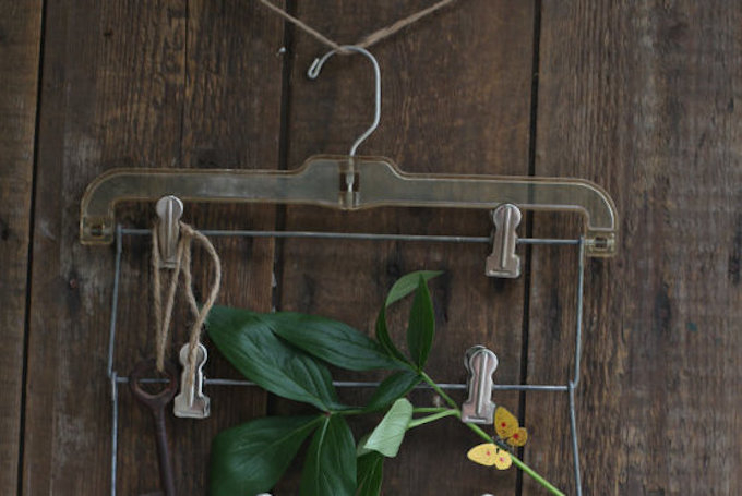 coat hanger wall display