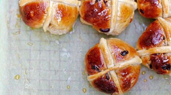 hot cross bun recipe