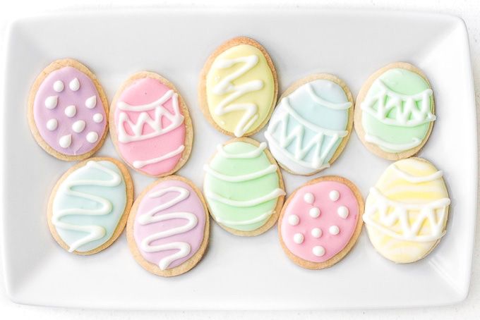 easter egg cookies