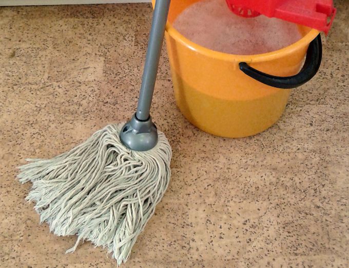 mop and bucket