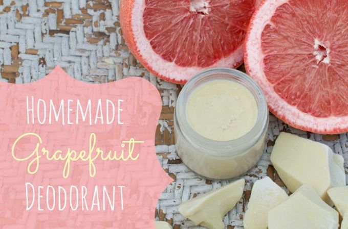 deodorant recipe grapefruit
