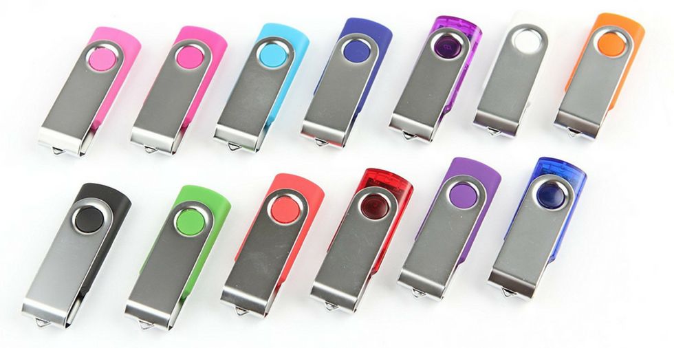 Coloured high speed USB memory sticks