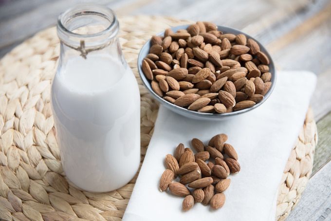 almond milk dairy free alternatives