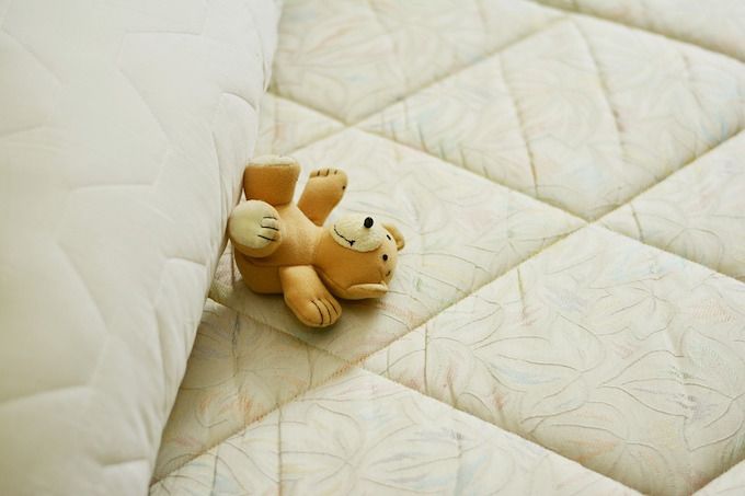 mattress teddy bear