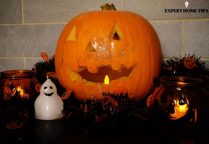 Carved pumpkin