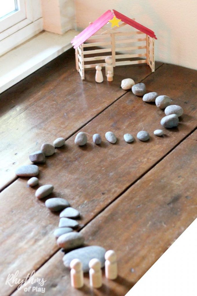 stone advent calendar