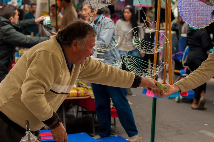 market seller