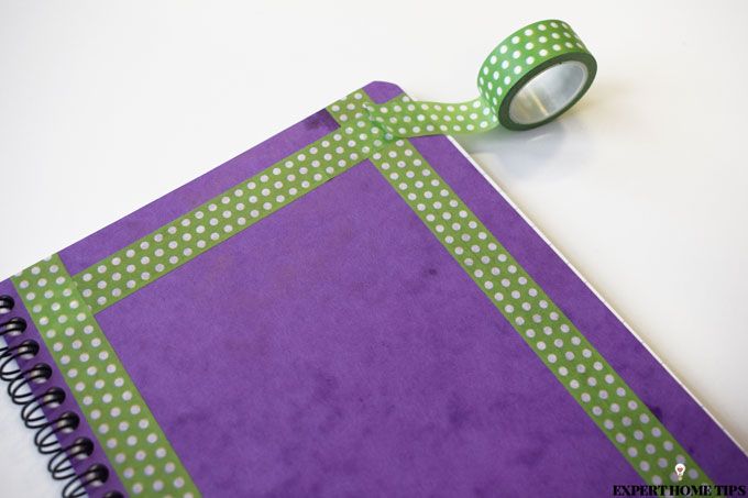 decorated notebook