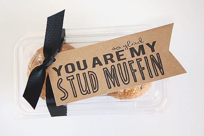 stud muffin valentine's gift