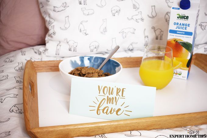 breakfast in bed